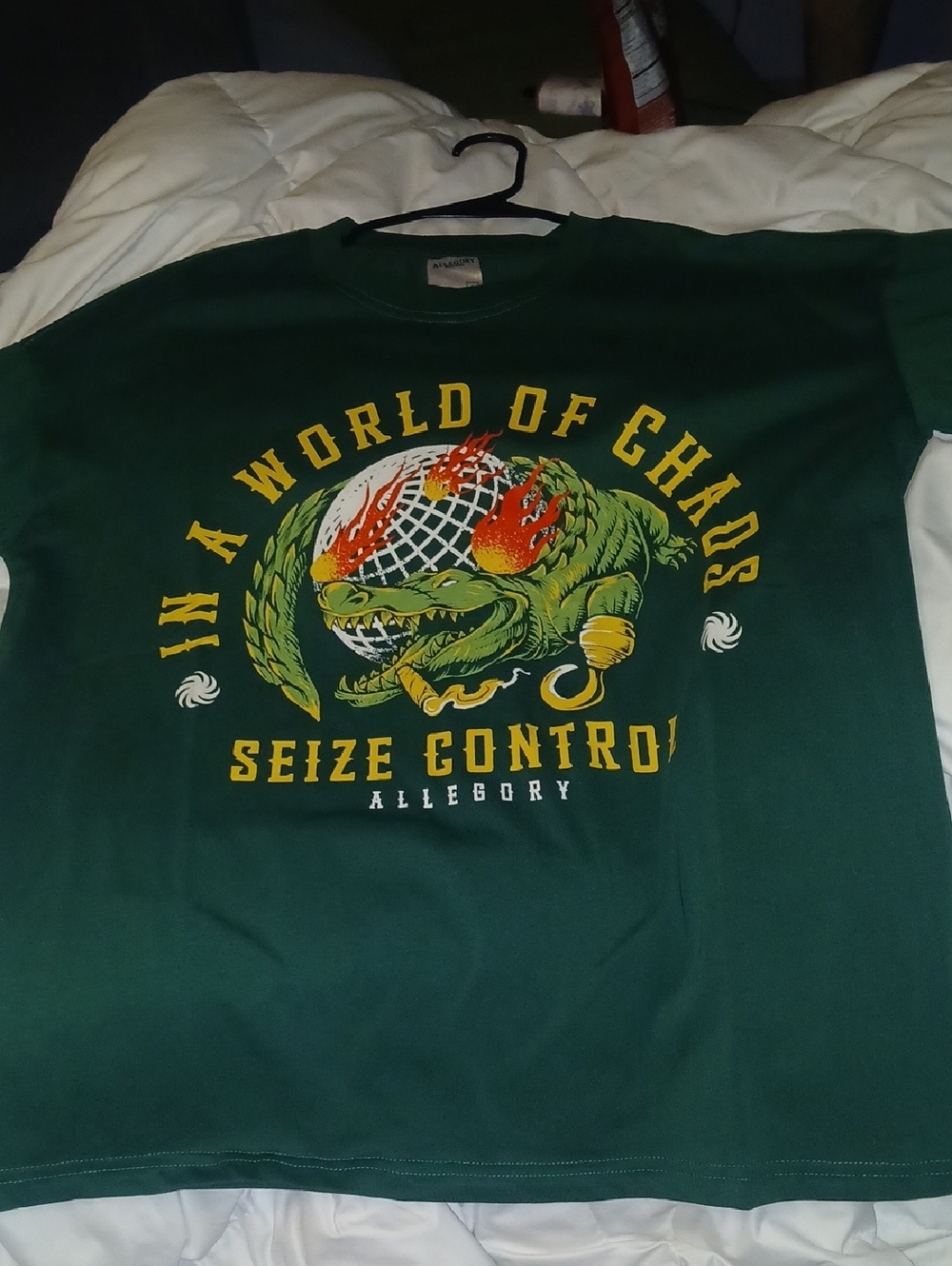 Reptile Graphic Tee - Green